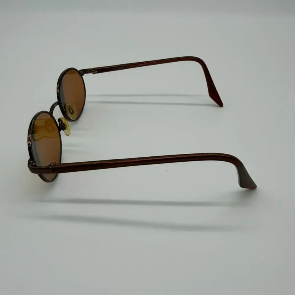 Capezio Shiny Copper Metal Oval Eyeglasses FRAME ONLY - Model 15 51-18-140